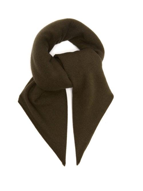 Matchesfashion.com Extreme Cashmere - Square Cashmere Blend Scarf - Womens - Brown