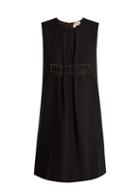 Matchesfashion.com No. 21 - Crystal Embellished Crepe Shift Dress - Womens - Black