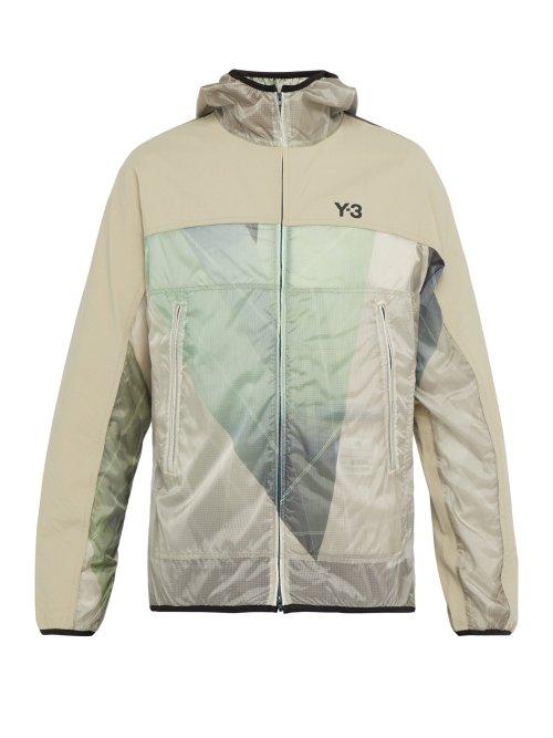 Matchesfashion.com Y-3 - Aop Packable Technical Jacket - Mens - Cream