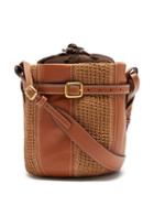 Staud - Cabana Panelled Bucket Bag - Womens - Tan