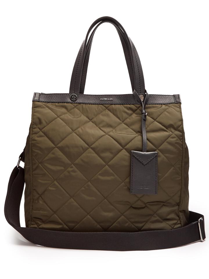 Moncler Mathias Quilted Nylon Tote