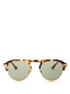 John Dalia Ray C. Acetate And Yellow-gold Sunglasses
