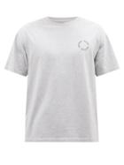 7 Days Active - Korean Town Organic Cotton-jersey T-shirt - Mens - Grey