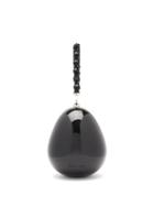 Matchesfashion.com Simone Rocha - Egg Mini Beaded Clutch Bag - Womens - Black