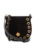 Matchesfashion.com See By Chlo - Kriss Mini Suede & Leather Cross Body Bag - Womens - Black