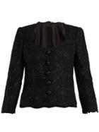 Dolce & Gabbana Cordonetto-lace Scallop-edged Jacket