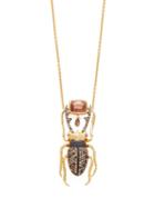 Matchesfashion.com Daniela Villegas - Jupiter Diamond, Sapphire & 18kt Gold Necklace - Womens - Blue