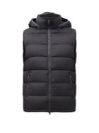 Herno - Hooded Quilted Down Gilet - Mens - Black