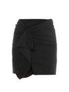 Isabel Marant Quena Ruffle-trimmed Mini Skirt