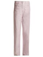 Matchesfashion.com Isabel Marant Toile - Forby Straight Leg Jeans - Womens - Light Pink