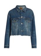 Golden Goose Deluxe Brand Raw-hem Denim Jacket