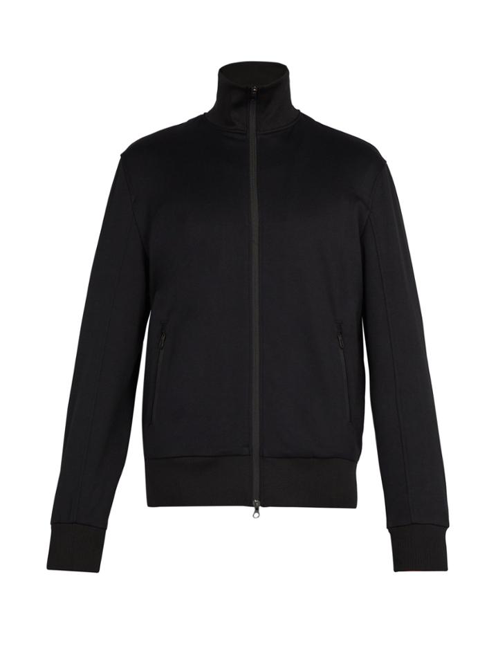 Y-3 Logo-print Zip-through Jersey Tracksuit Top