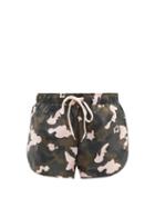 Matchesfashion.com The Upside - Forest Camo Print Running Shorts - Womens - Multi