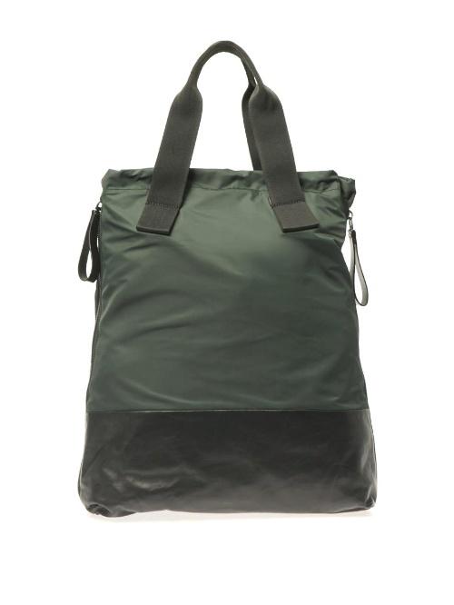 Lanvin Nylon And Calf-leather Shopper Bag