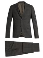 Valentino Checked Notch-lapel Wool Suit
