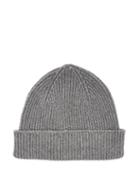Matchesfashion.com Paul Smith - Cashmere And Merino Wool Blend Beanie Hat - Mens - Grey