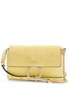 Chloé Faye Small Leather And Suede Cross-body Bag