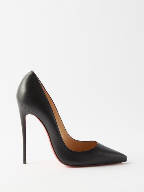 Christian Louboutin - So Kate 120 Leather Pumps - Womens - Black