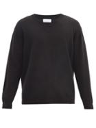 Matchesfashion.com Raey - Loose-fit V-neck Cashmere Sweater - Mens - Black