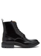 Matchesfashion.com Church's - Nanalah Lace Up Leather Ankle Boots - Womens - Black