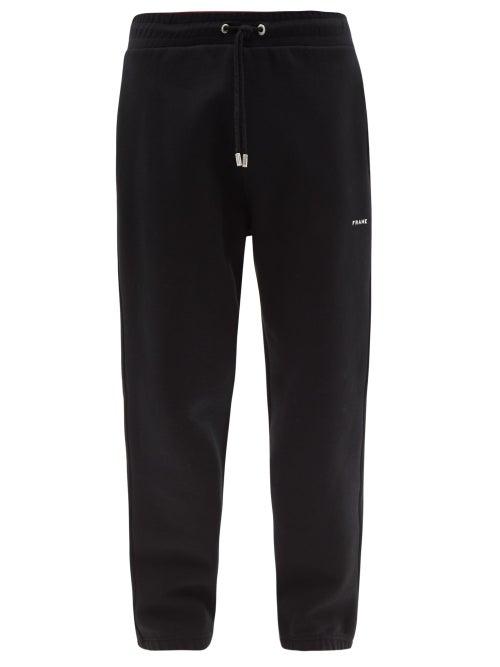 Matchesfashion.com Frame - Cotton-blend Jersey Track Pants - Mens - Black