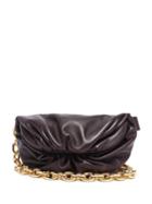 Matchesfashion.com Bottega Veneta - The Chain Pouch Leather Cross-body Bag - Womens - Dark Burgundy