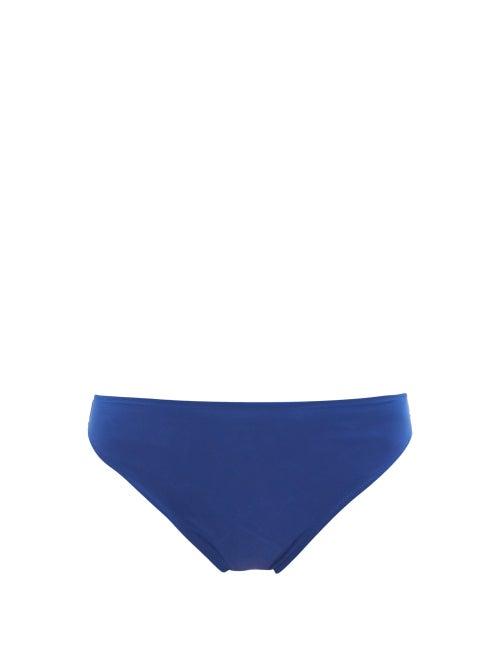 Matchesfashion.com Fisch - Public Recycled Fibre-blend Bikini Briefs - Womens - Blue