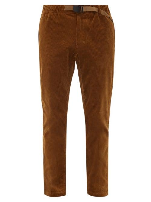 Matchesfashion.com Gramicci - Nn Just Cotton-blend Corduroy Trousers - Mens - Beige