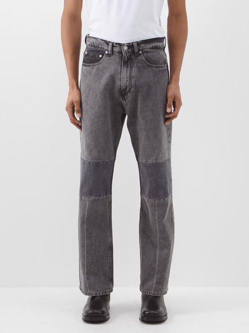Our Legacy - Extended Third Cut Straight-leg Jeans - Mens - Black Grey