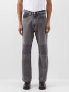 Our Legacy - Extended Third Cut Straight-leg Jeans - Mens - Black Grey