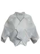 Issey Miyake Kimono-sleeve Pleated Jacket