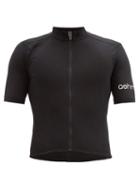 Matchesfashion.com Ashmei - Logo-print Wool-blend Cycling Top - Mens - Black