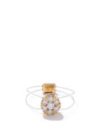 Persee - Diamond & 18kt Gold Ring - Womens - Yellow Gold
