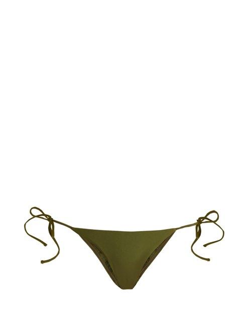 Matchesfashion.com Matteau - The String Bikini Briefs - Womens - Khaki