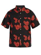 Matchesfashion.com Saturdays Nyc - Bruce Poppy Print Cotton Shirt - Mens - Multi