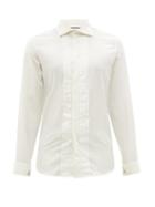 Gucci - Pintucked-placket Cotton-poplin Shirt - Mens - White