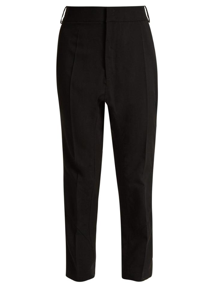 Haider Ackermann Cosmos Wool-blend Trousers