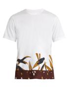 Marni Bamboo-print Cotton-jersey T-shirt