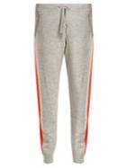 Amanda Wakeley Aldridge Side-stripe Cashmere Track Pants