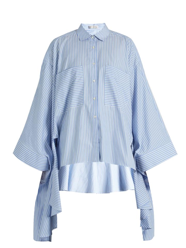 Palmer/harding Poet Patch-pocket Cotton Shirt