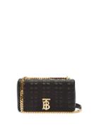 Matchesfashion.com Burberry - Lola Small Quilted Leather Shoulder Bag - Womens - Black