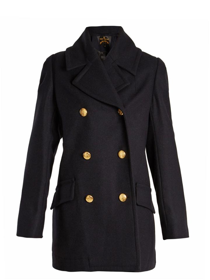 Vivienne Westwood Anglomania Mosto Wool-blend Pea Coat