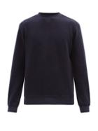 Thom Sweeney - Vintage Cotton-jersey Sweatshirt - Mens - Navy