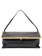 Matchesfashion.com Jil Sander - Top-frame Leather Shoulder Bag - Womens - Black
