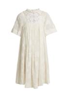 Chloé Paisley Fil Coup Cotton And Silk-blend Dress