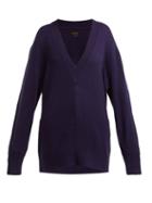 Matchesfashion.com Isabel Marant - Cadzi Oversized Cashmere Sweater - Womens - Navy