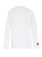 Matchesfashion.com Heron Preston - Logo Embroidered Long Sleeved T Shirt - Mens - White