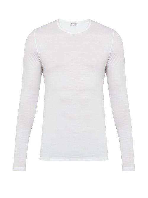 Matchesfashion.com Zimmerli - 700 Pureness Stretch Jersey T Shirt - Mens - White