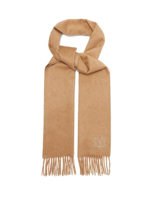 Matchesfashion.com Max Mara - Wkcleli Scarf - Womens - Camel