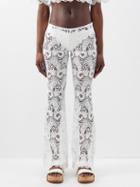 Dodo Bar Or - Garix Guipure-lace Trousers - Womens - White